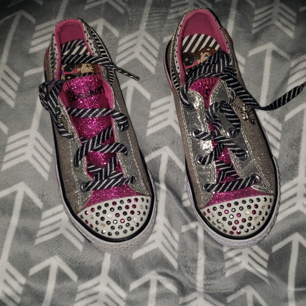 Little Girls  sketchers Twinkle Toes